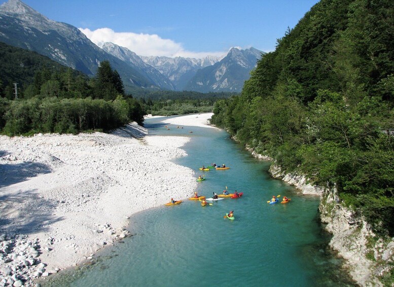 Picture 4 for Activity Bovec: Soča River 1-Day Beginners Kayak Course