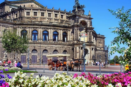 德累斯頓：城市和森帕歌劇院導遊徒步之旅