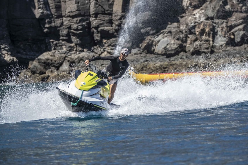 Picture 6 for Activity Lanzarote: Jet Ski Tour with Hotel Pickup