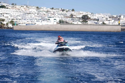 Lanzarote : Excursion en jet ski avec prise en charge à l'hôtel