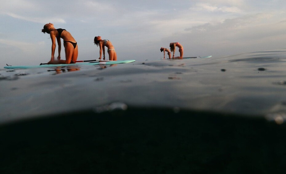 Picture 8 for Activity Pula: Stand-Up Paddleboard Yoga Classes at Morning & Sunset