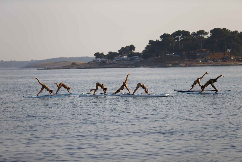 Picture 12 for Activity Pula: Stand-Up Paddleboard Yoga Classes at Morning & Sunset