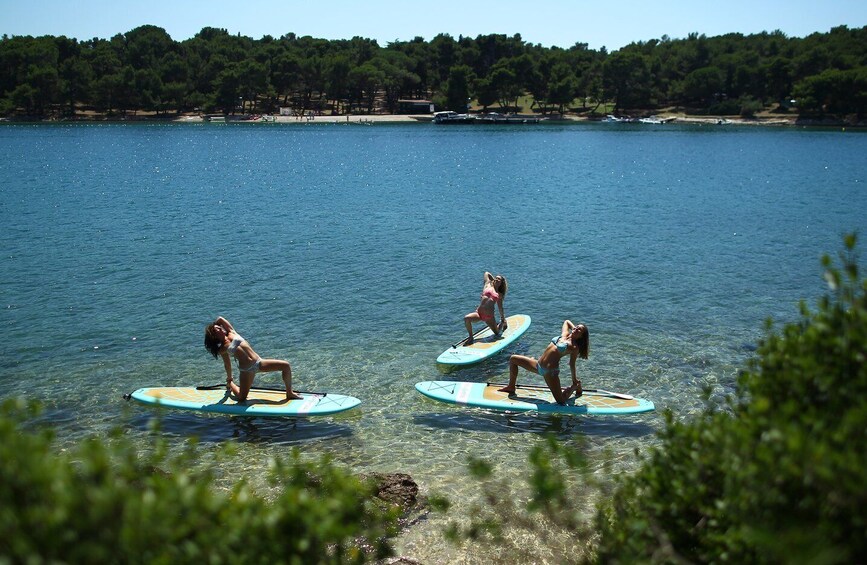 Picture 9 for Activity Pula: Stand-Up Paddleboard Yoga Classes at Morning & Sunset