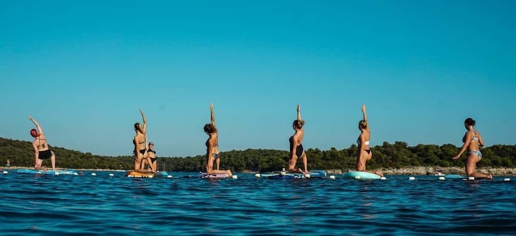 Picture 24 for Activity Pula: SUP Yoga Classes at Morning & Sunset