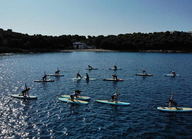 Picture 16 for Activity Pula: Stand-Up Paddleboard Yoga Classes at Morning & Sunset