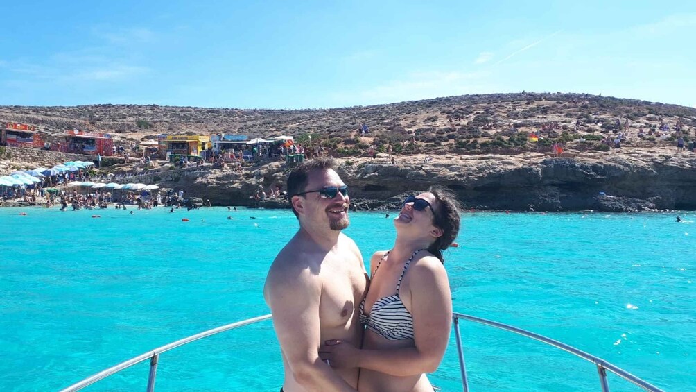 Malta: Comino, Blue lagoon, Crystal Lagoon Private Boat Tour