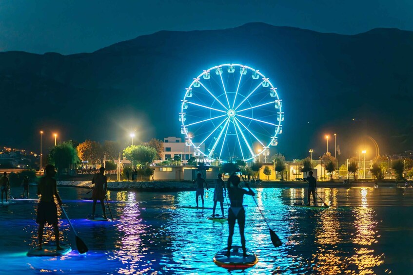 Picture 2 for Activity Split: Stand Up Paddleboard Night Glow Tour