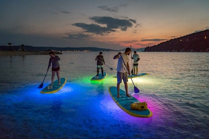 Split: Stand Up Paddleboard Night Glow Tour