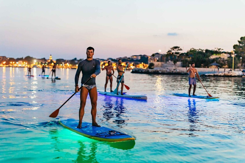 Picture 7 for Activity Split: Stand Up Paddleboard Night Glow Tour