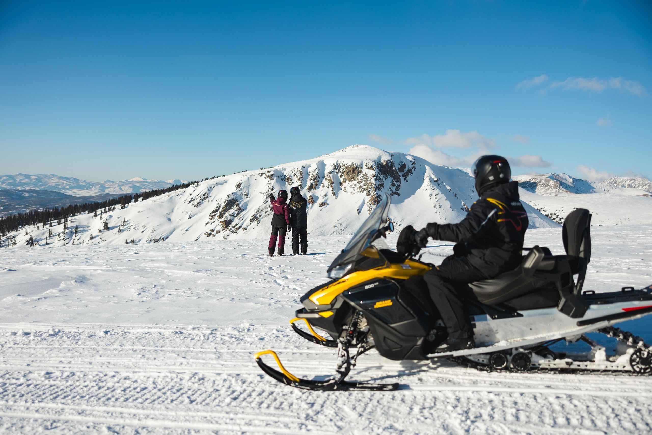 Jackson Hole: Turpin Meadow Snowmobile Tour
