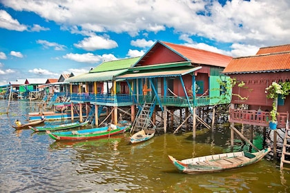 Das schwimmende Dorf Kompong Khleang: Ganztägig von Siem Reap aus