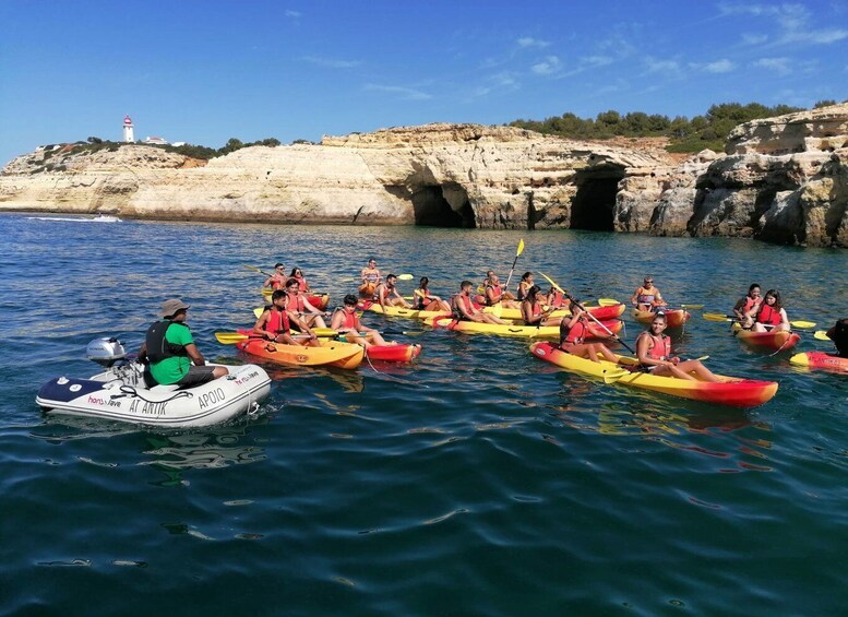 Picture 2 for Activity Portimão: Kayak Tour of Benagil Caves