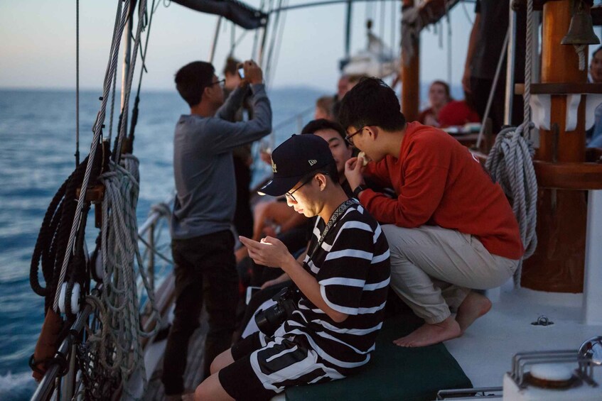 Picture 4 for Activity Airlie Beach: Whitsundays Tallship Sunset Sail with Drink