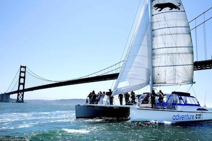 旧金山：金门大桥双体船巡游