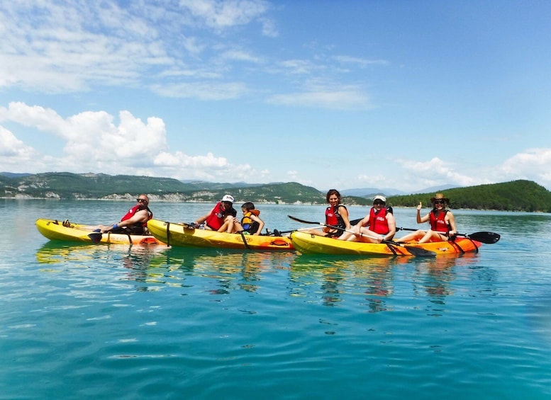 Picture 2 for Activity Ainsa: 3-Hour Guided Kayaking Tour on Lake Mediano