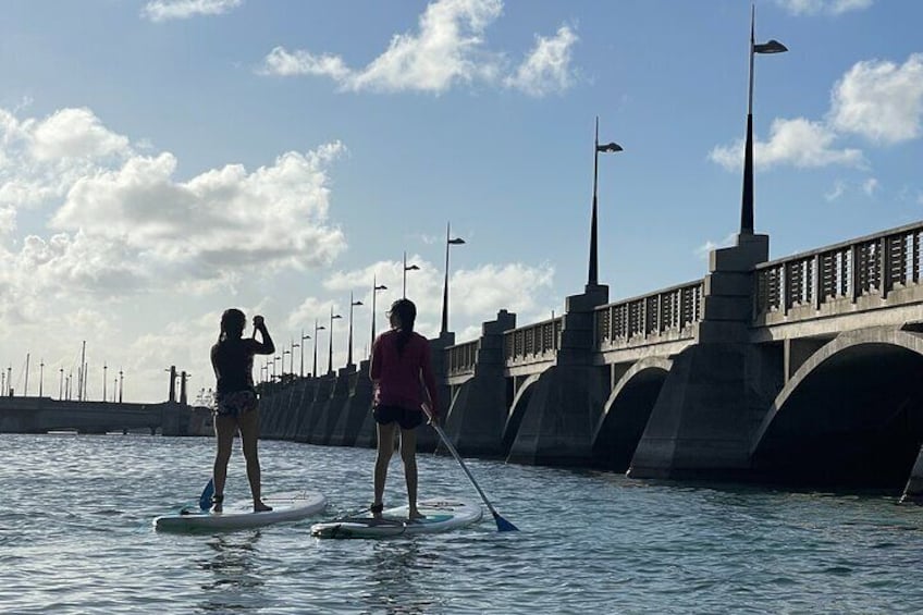 1-Hour Private Paddle Board Tour in Condado Lagoon