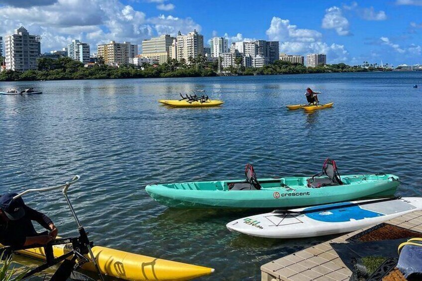 1-Hour Private Paddle Board Tour in Condado Lagoon