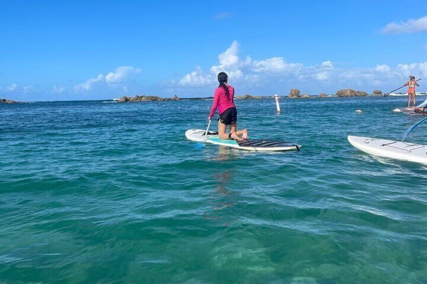 1-Hour Private Paddle Board Tour in Condado Lagoon