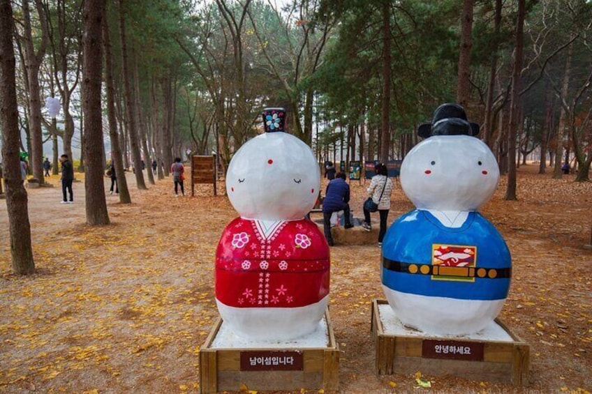 Nami Island & Garden of Morning Calm & Gangchon Railbike Tour