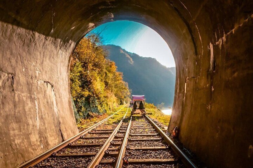 Nami Island & Garden of Morning Calm & Gangchon Railbike Tour