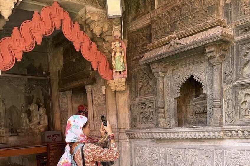 Old Jain Temple 
Sanganer & Bagru Block print tour 