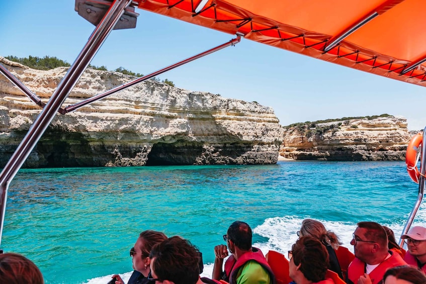Picture 9 for Activity Vilamoura: Benagil Cave Boat Tour with Entry