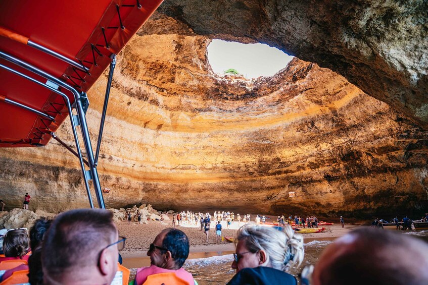 Picture 2 for Activity Vilamoura: Benagil Cave Boat Tour with Entry