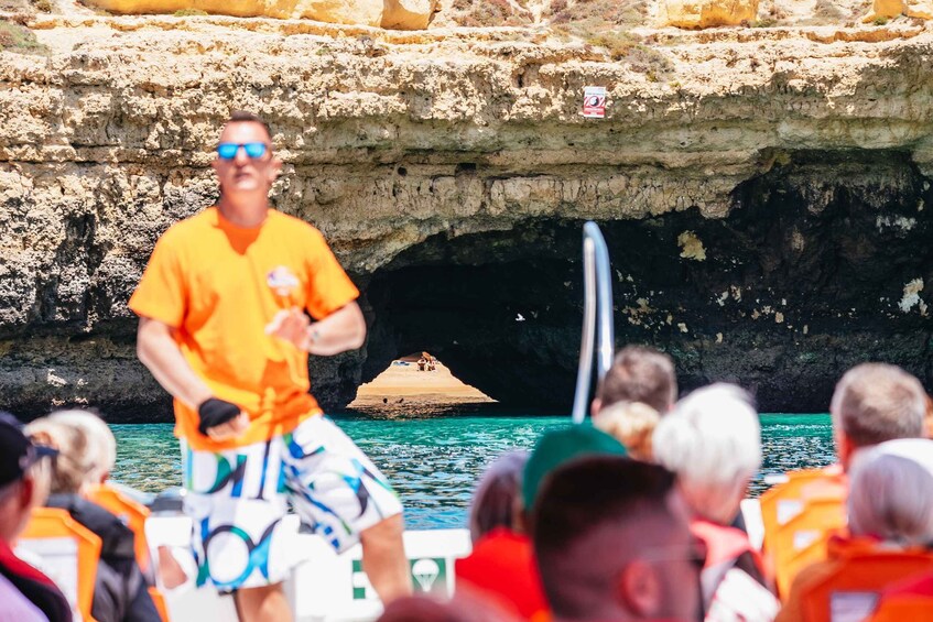 Picture 6 for Activity Vilamoura: Benagil Cave Boat Tour with Entry