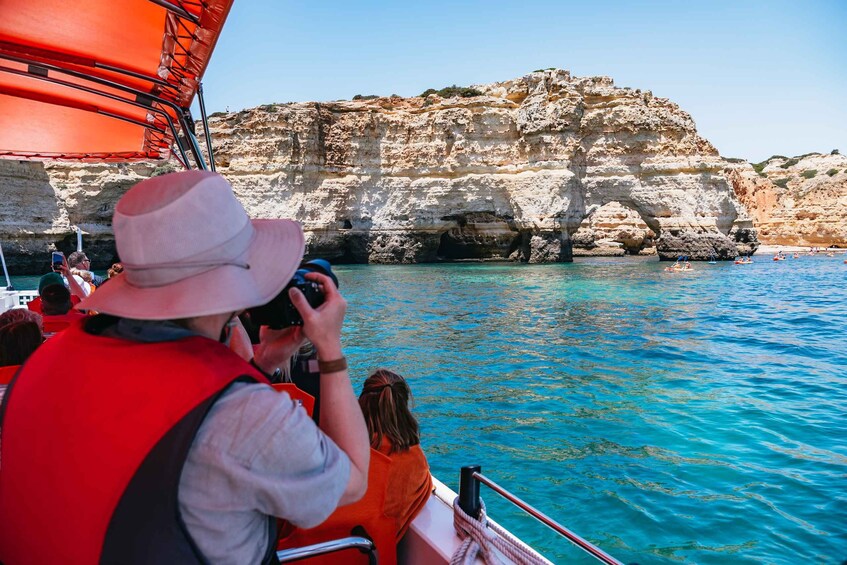 Picture 8 for Activity Vilamoura: Benagil Cave Boat Tour with Entry