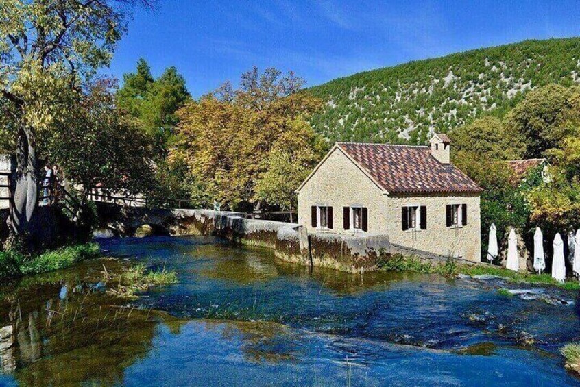 Day Trip National Park Krka Waterfalls and Klis Fortress 