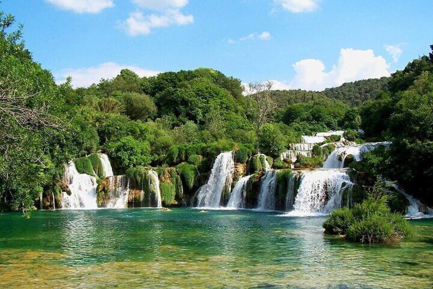 Day Trip National Park Krka Waterfalls and Klis Fortress