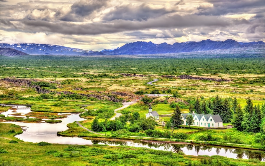 Full-Day Golden Circle & Langjökull Glacier Snowmobile Tour