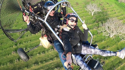 Albufeira: Paragliding and Paratrike Tandem Flights