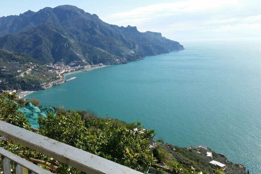 Another view from Ravello during one of our Amalfi Coast Tour
