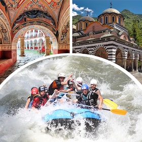 From Sofia: Struma River Rafting and Rila Monastery Visit