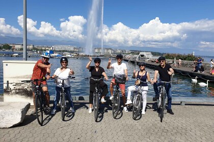 Geneva: E-Bike Tour of United Nations Square and Lake