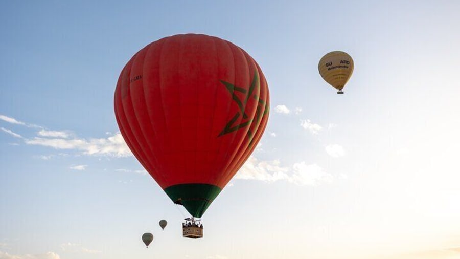 Air ballooning: Marrakech Desert and Atlas Views