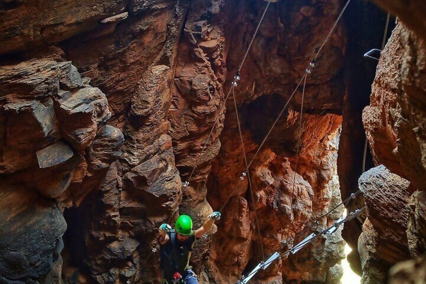 Half-Day Adventure and Climbing Via Ferrata in Gran Canaria