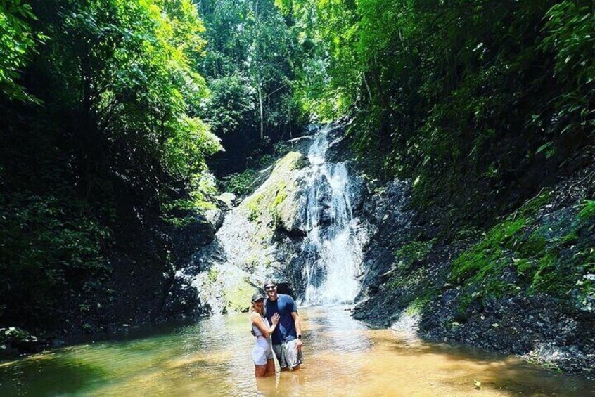 Educational Walk in the Rainforest Waterfall and Horse Ride