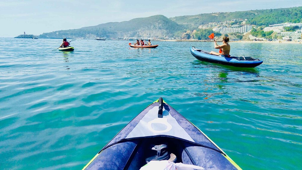 Picture 6 for Activity From Lisbon: Arrábida Natural Park Kayak Tour with Lunch