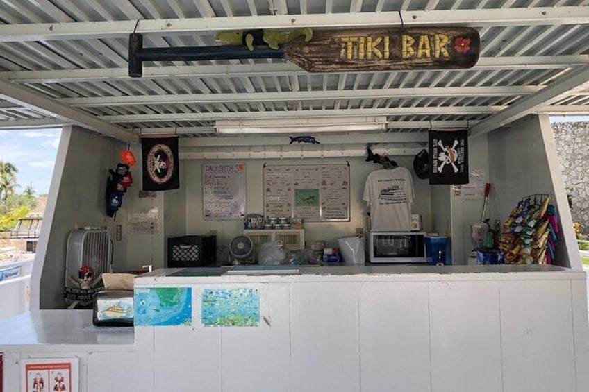 Topside Bar and concessions