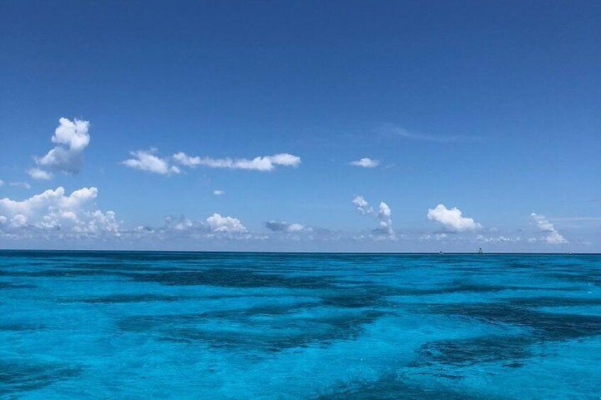 A beautiful day on the Molasses Reef