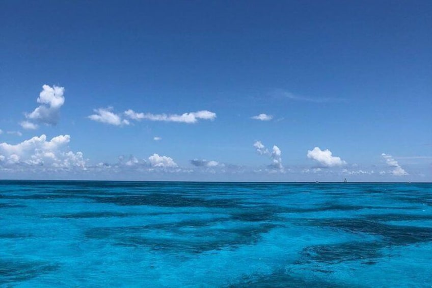 A beautiful day on the Molasses Reef