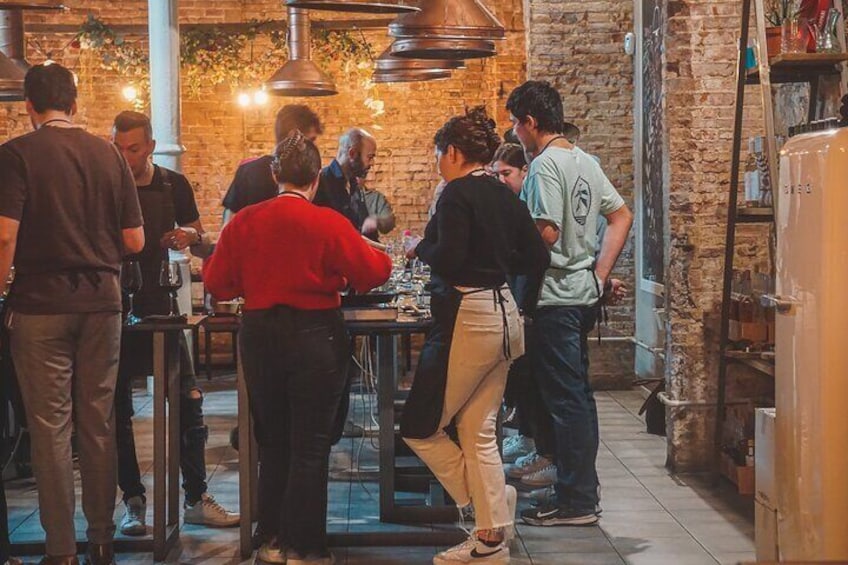 Paella Experience with a Professional Chef and Bottomless Wine in Barcelona
