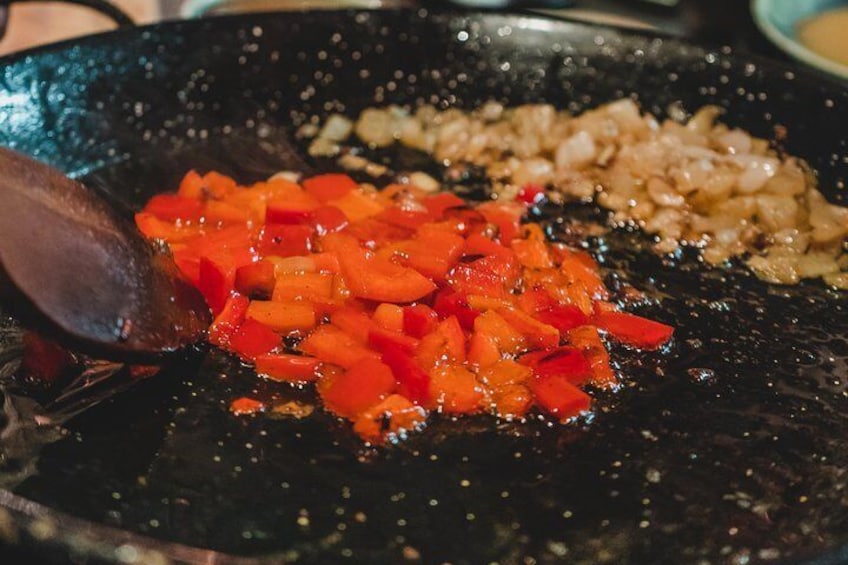 Paella Experience with a Professional Chef and Bottomless Wine in Barcelona