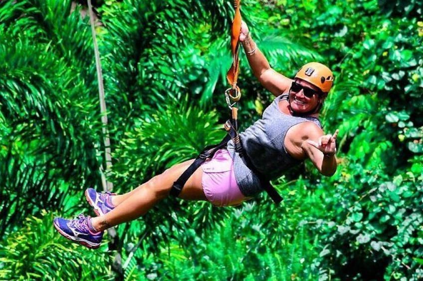 5 Line Jungle Zipline Eco Adventure