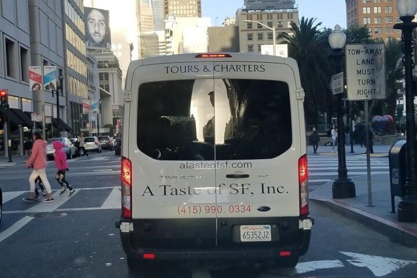 Our Van on Union Square