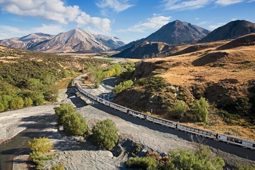 Arthur's Pass and TranzAlpine Train Day Tour from Christchurch