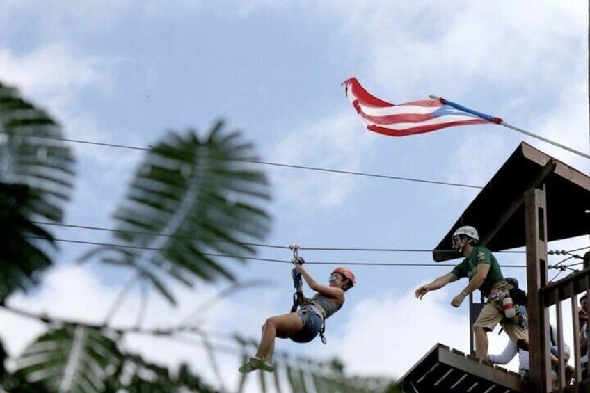 EcoAdventure Ziplining in Puerto Rico