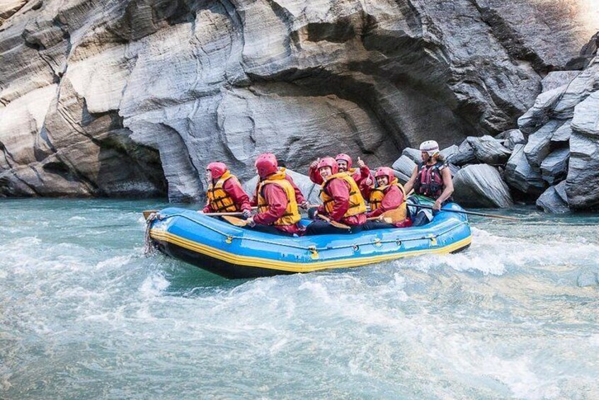 Rafting on the Shotover River